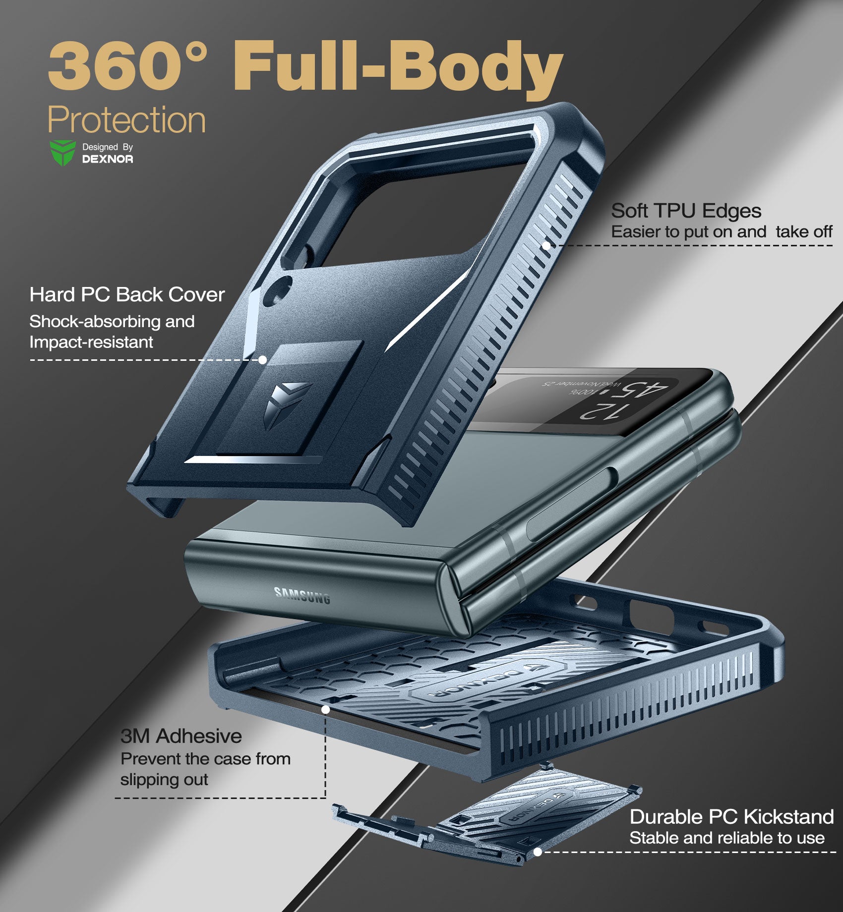 For Samsung Galaxy Z Flip 3 case