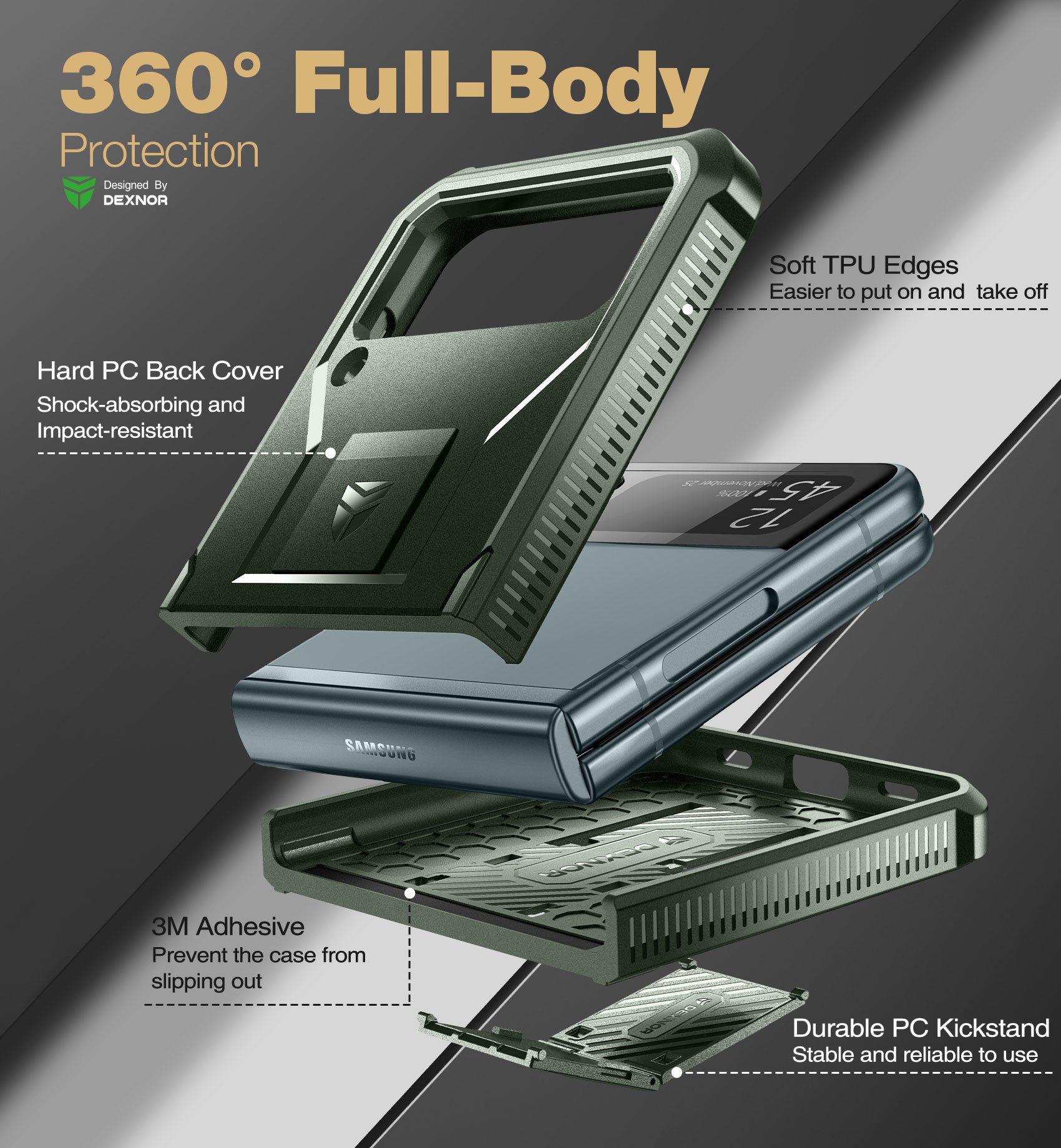 For Samsung Galaxy Z Flip 3 case