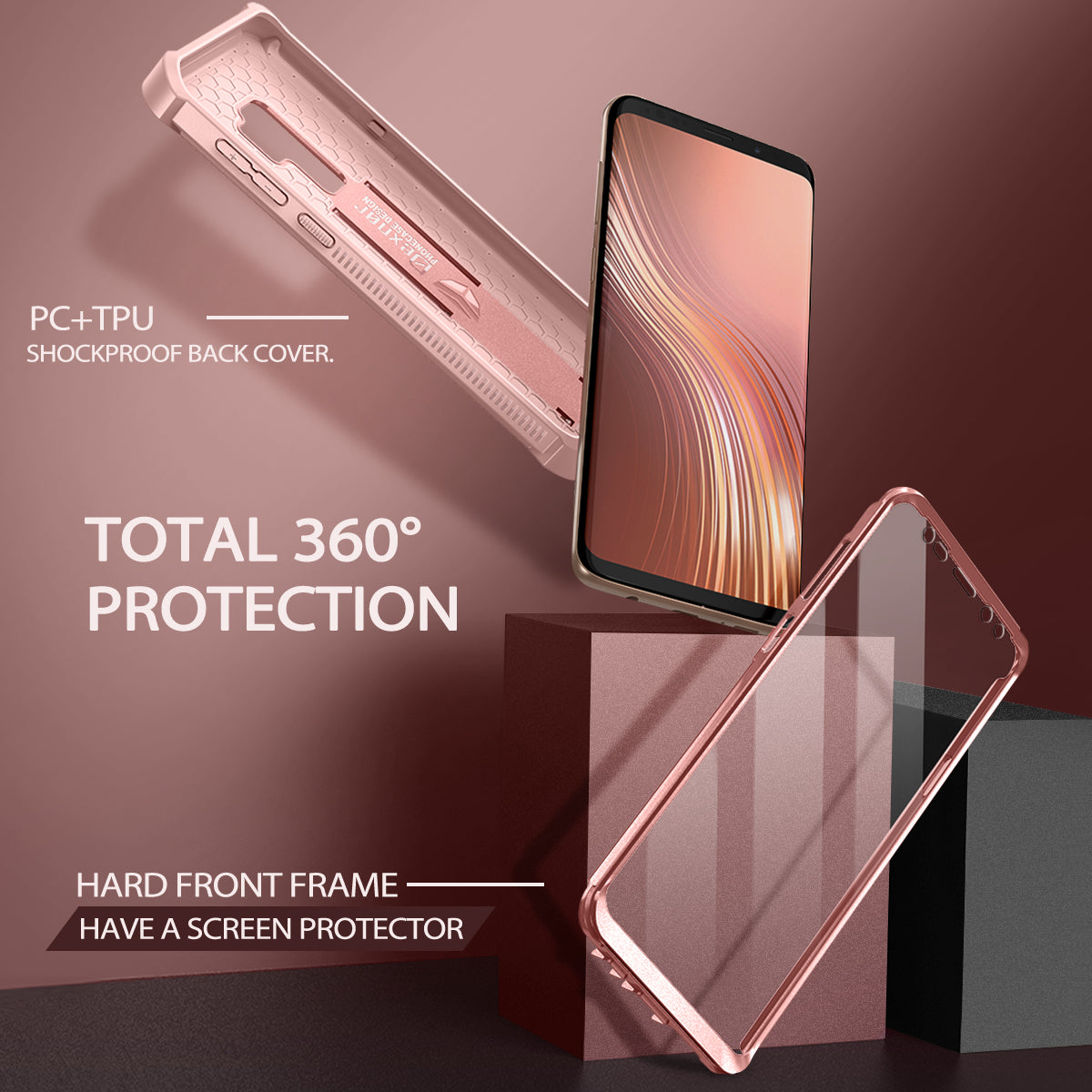 Samsung galaxy s9 discount plus rose gold