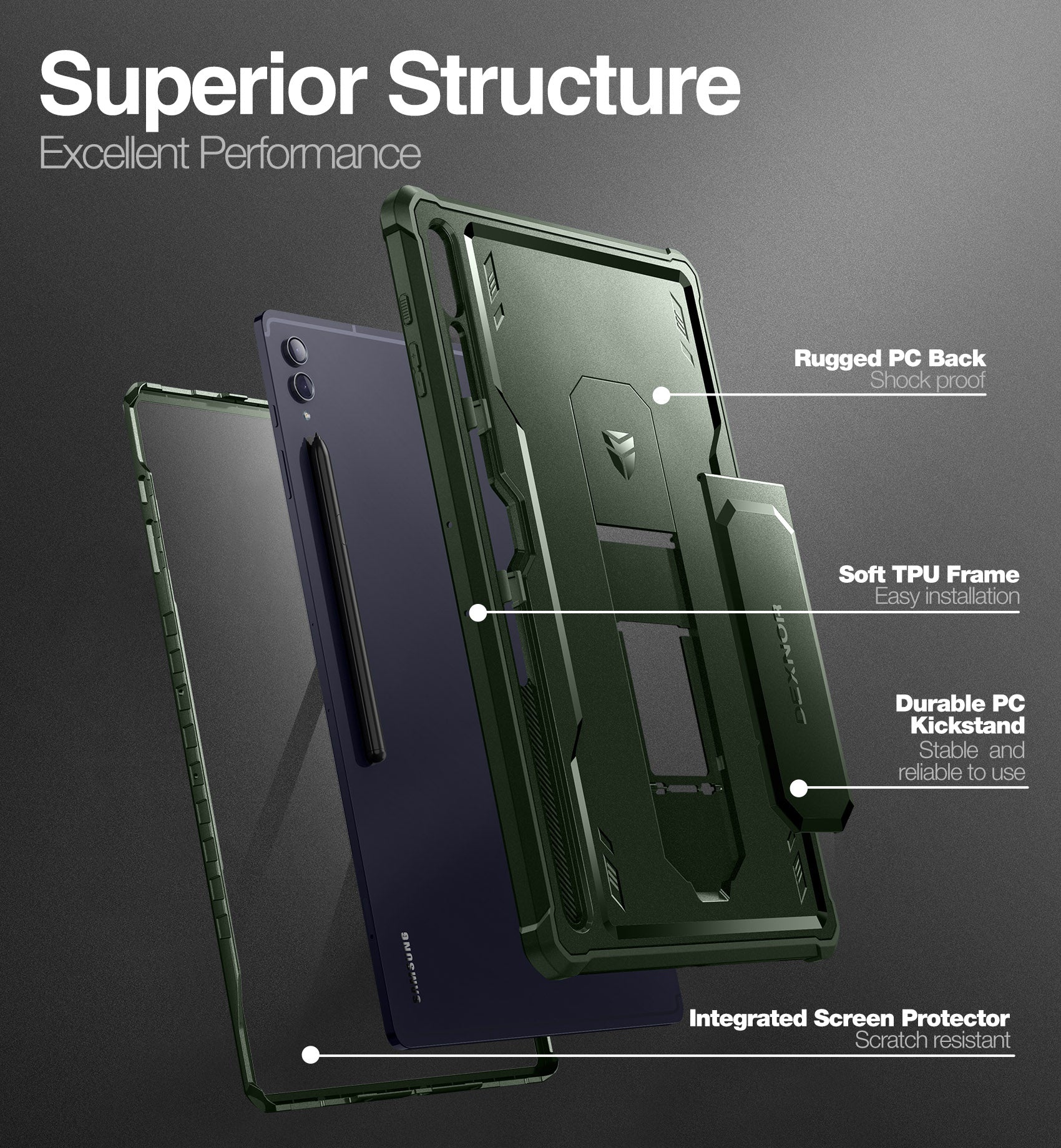 Case for Samsung Galaxy Tab S9 Ultra (2023) / Tab S8 Ultra (2022) 14.6 Inch