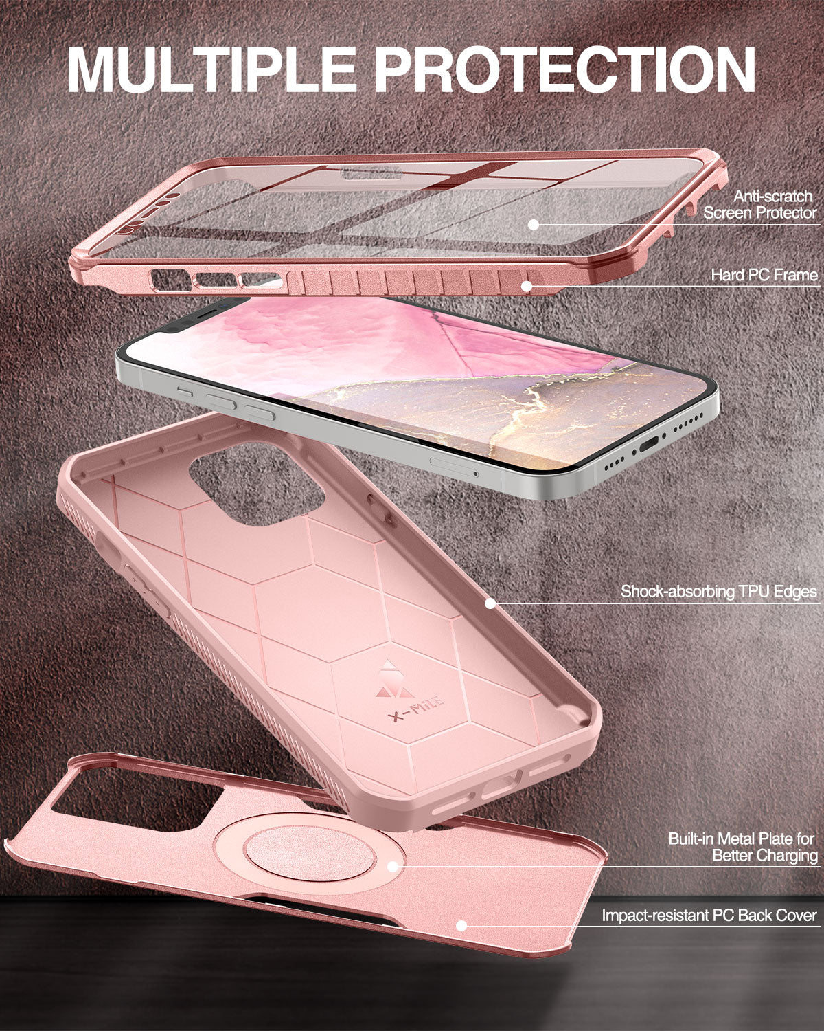 For iPhone 12 Pro Max case