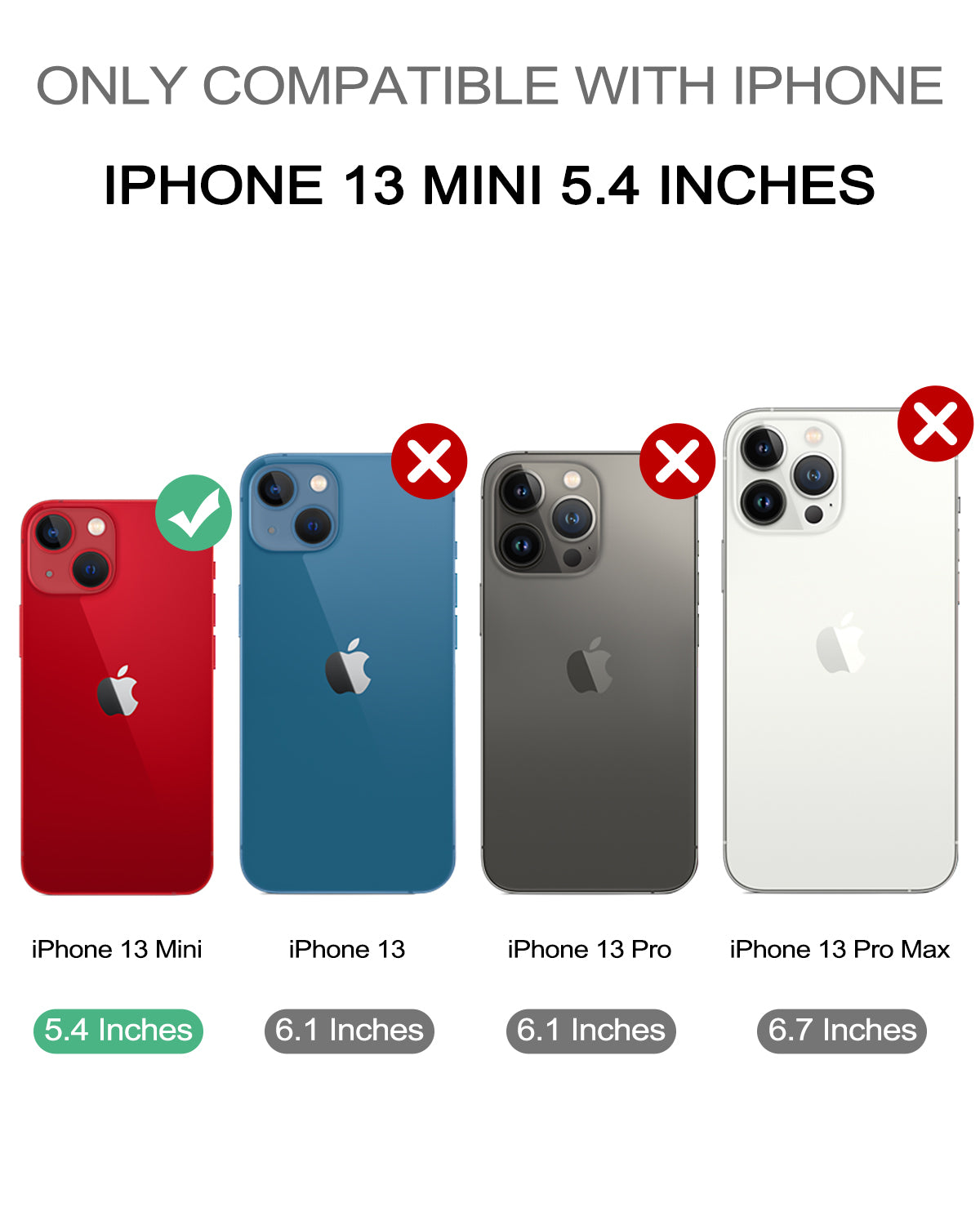 For iPhone 13 Mini Case
